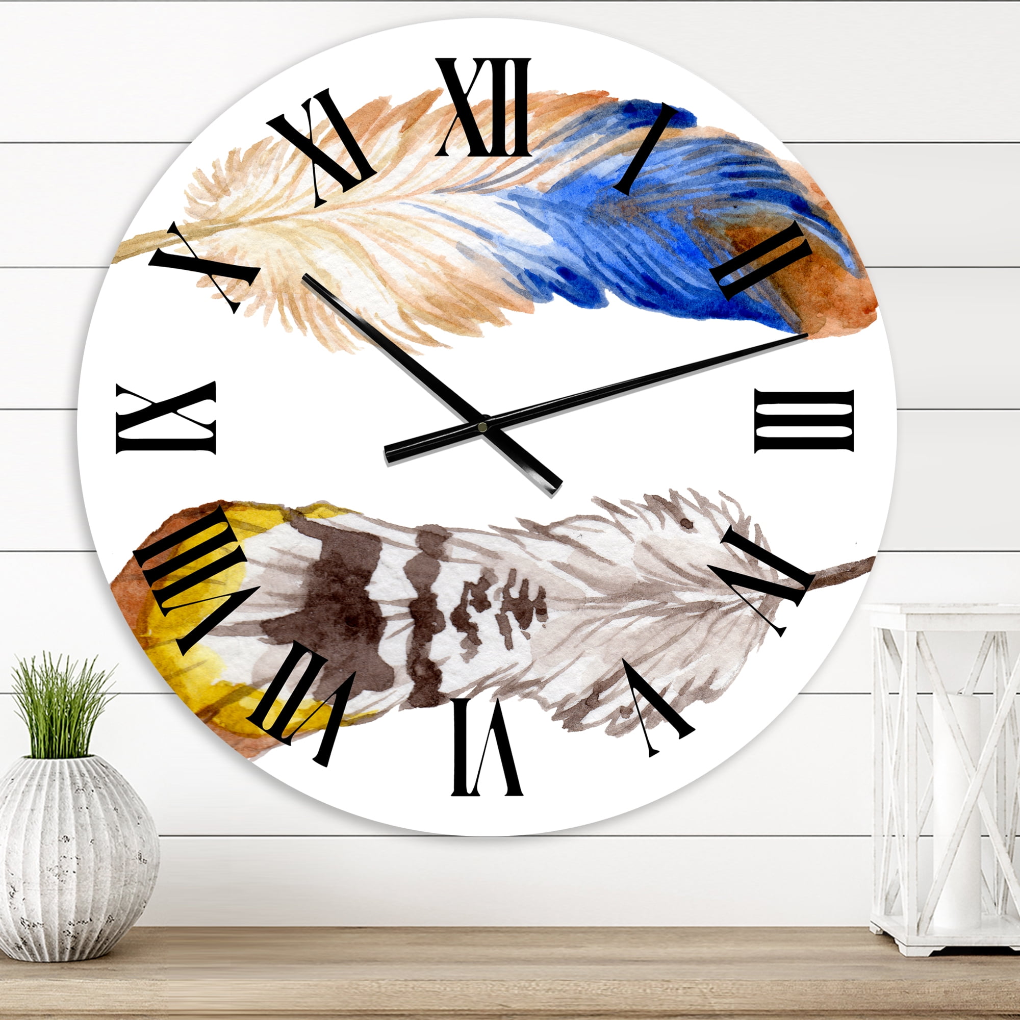 Designart 1 in Bohemian Wall Clock