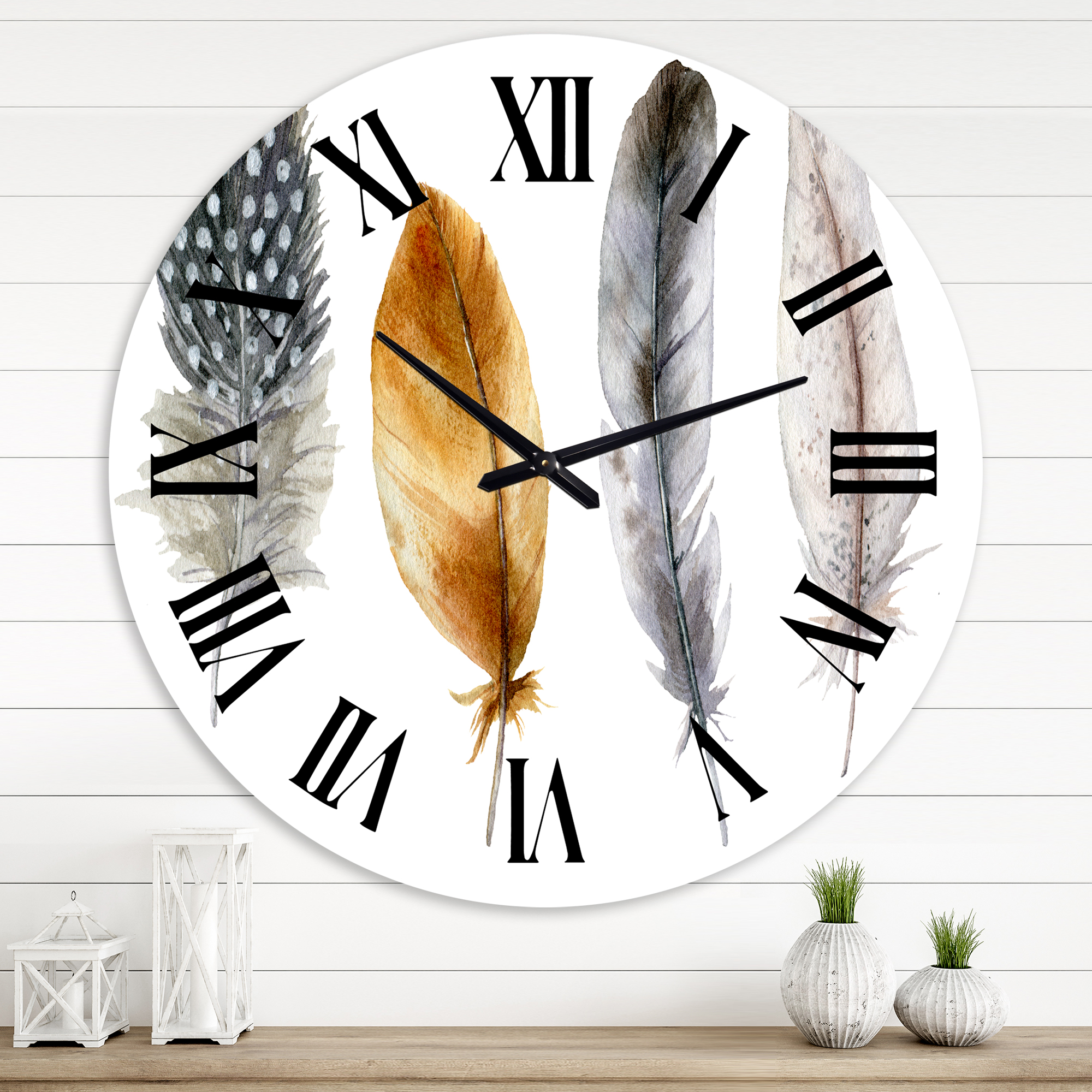 Designart 1 in Bohemian Wall Clock
