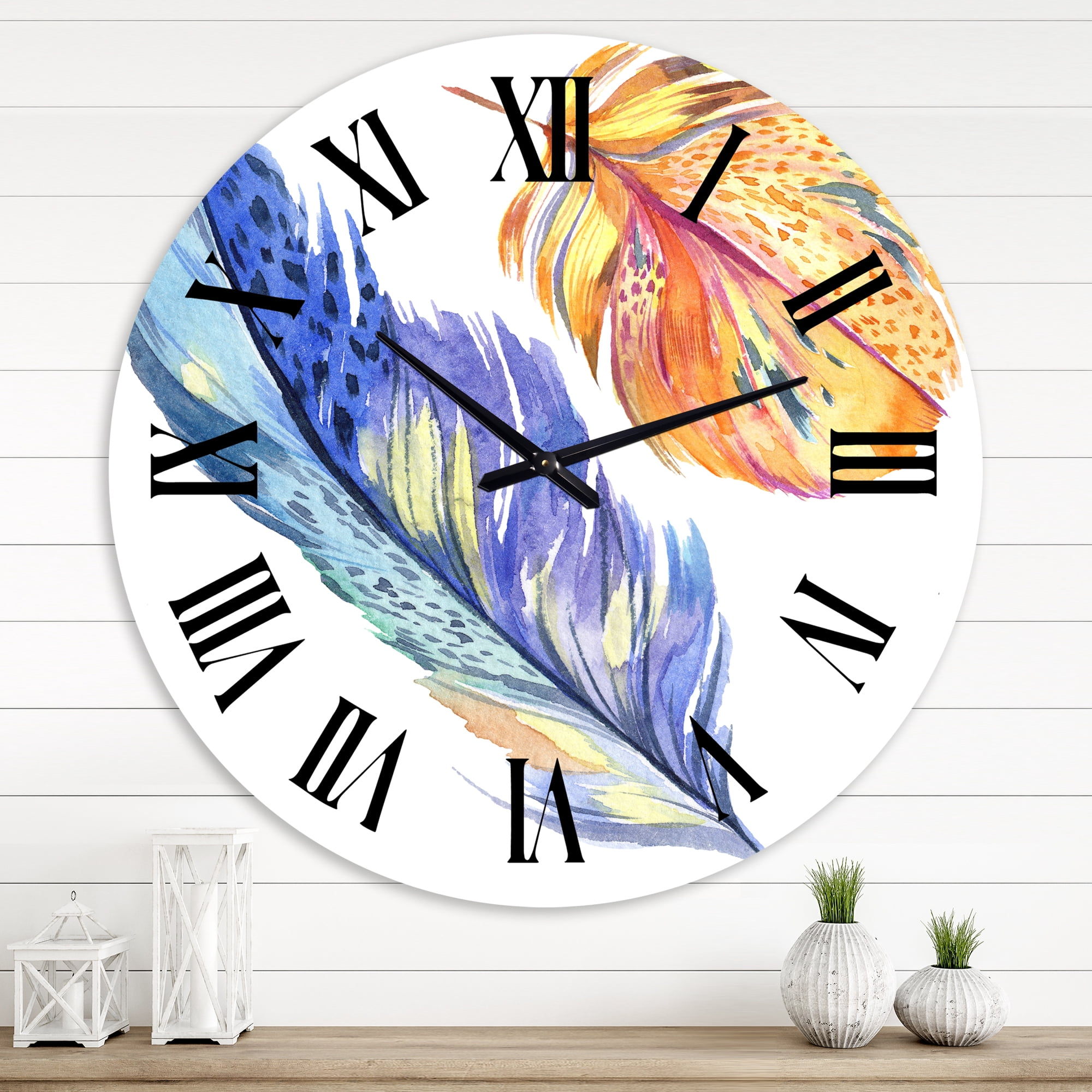 Designart 1 in Bohemian Wall Clock