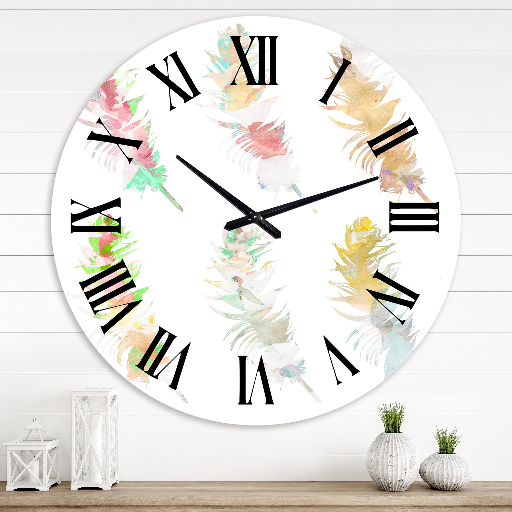Designart 1 in Bohemian Wall Clock