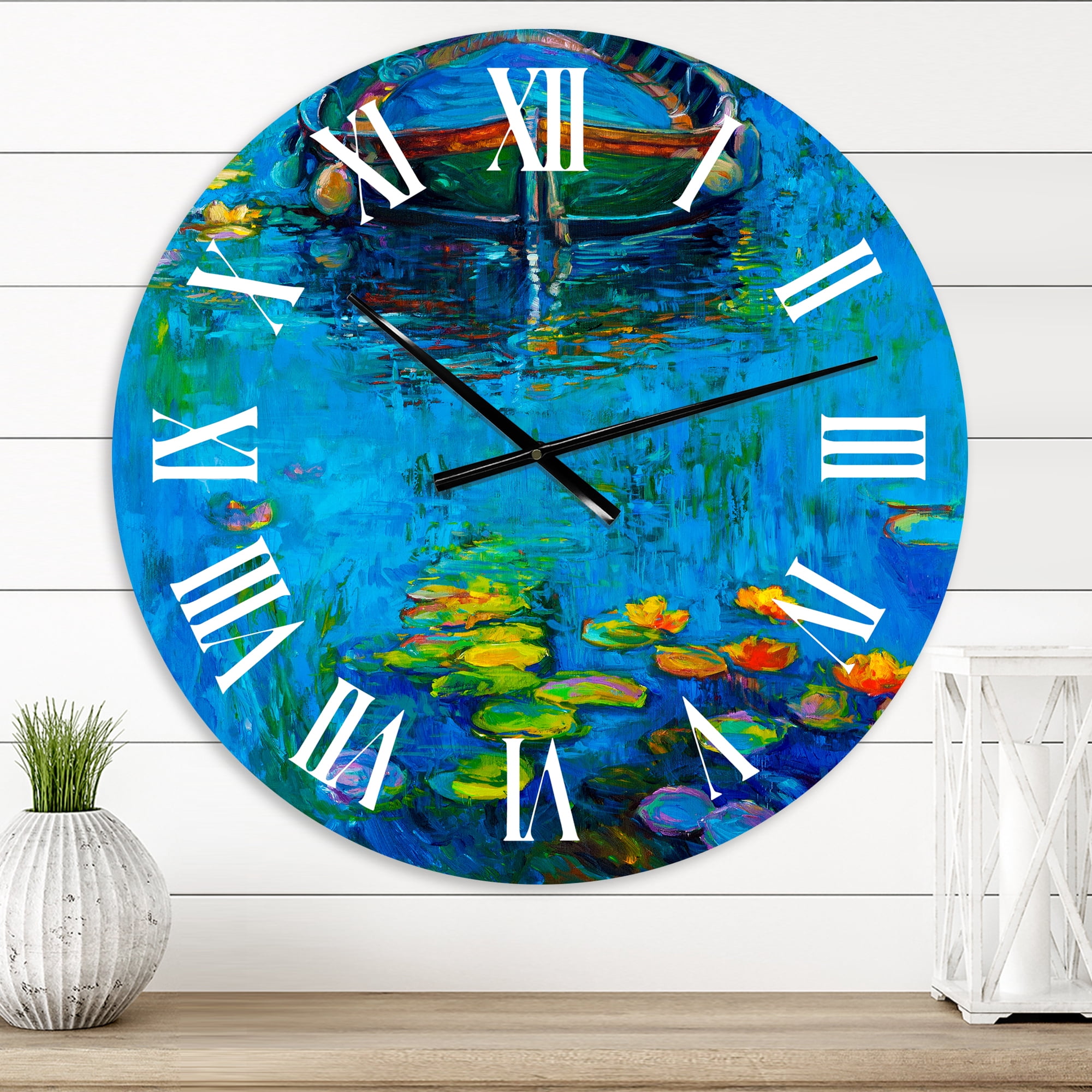 Designart 1 in Coastal Wall Clock