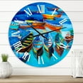 thumbnail image 1 of Designart 1 in Coastal Wall Clock, 1 of 5