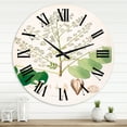 thumbnail image 1 of Designart 1 in Farmhouse Wall Clock, 1 of 5