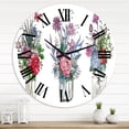 thumbnail image 1 of Designart 1 in Farmhouse Wall Clock, 1 of 5