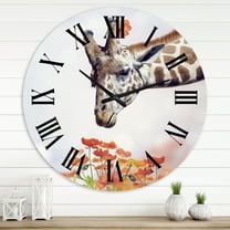 Designart 1 in Farmhouse Wall Clock