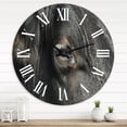 thumbnail image 1 of Designart 1 in Farmhouse Wall Clock, 1 of 5