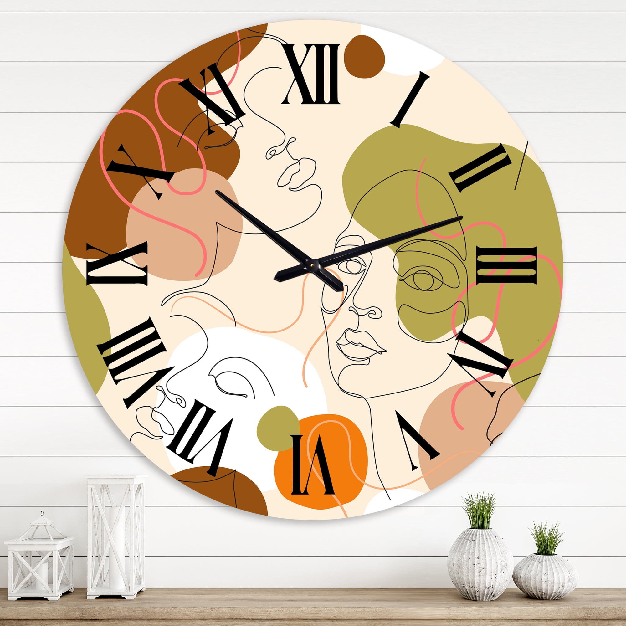 Designart 1 in Modern/Contemporary Wall Clock