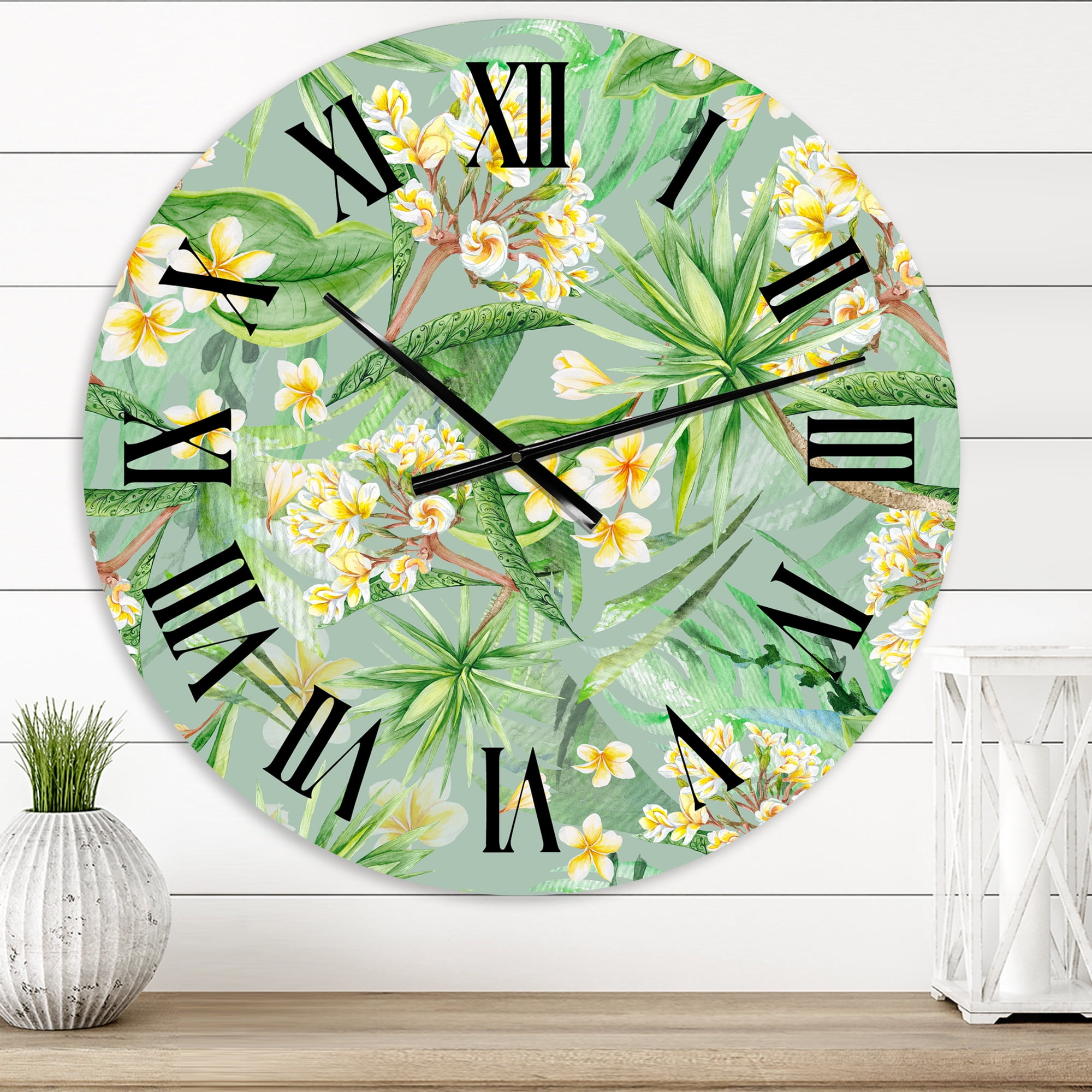 Designart 1 in Modern,Contemporary Wall Clock