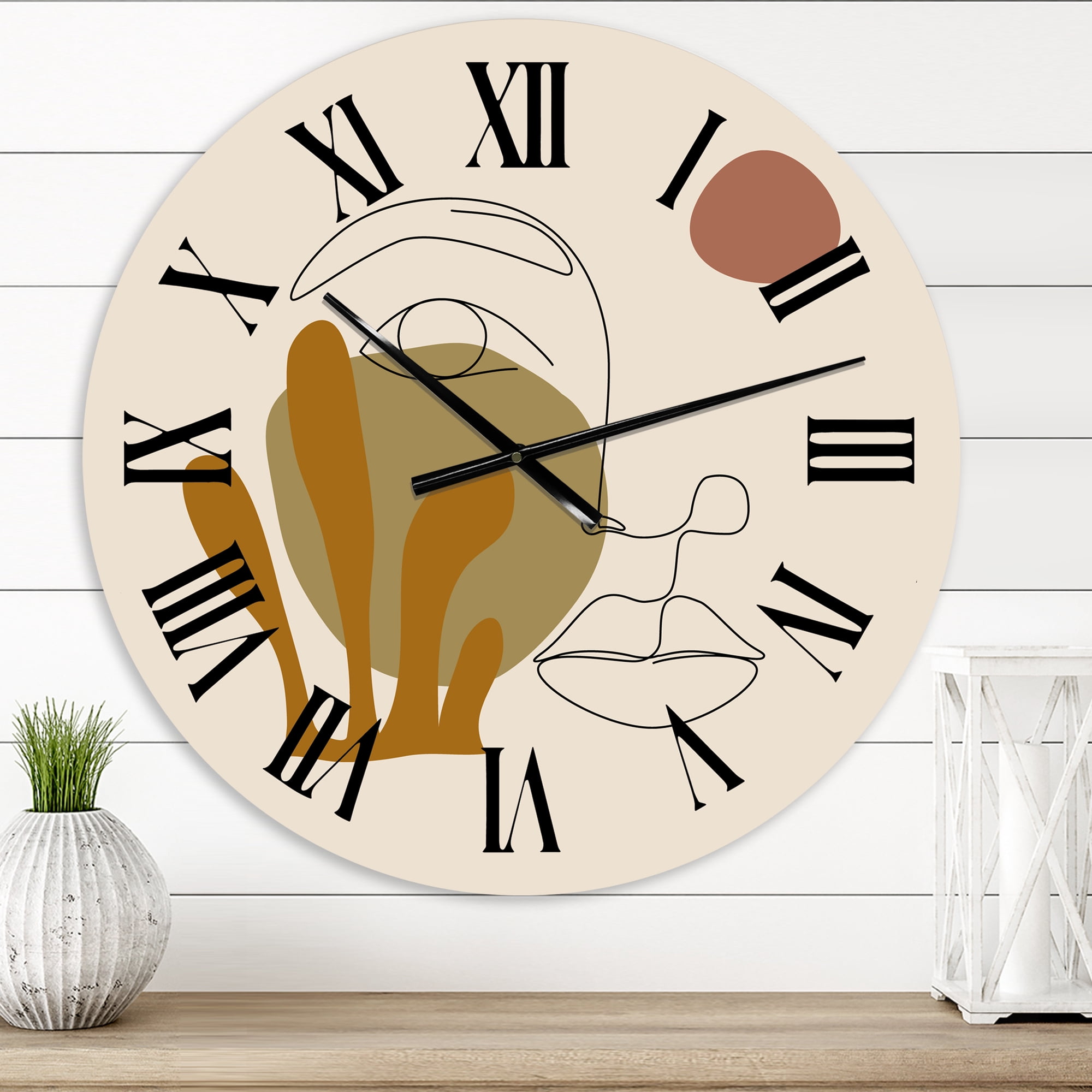 Designart 1 in Modern/Contemporary Wall Clock