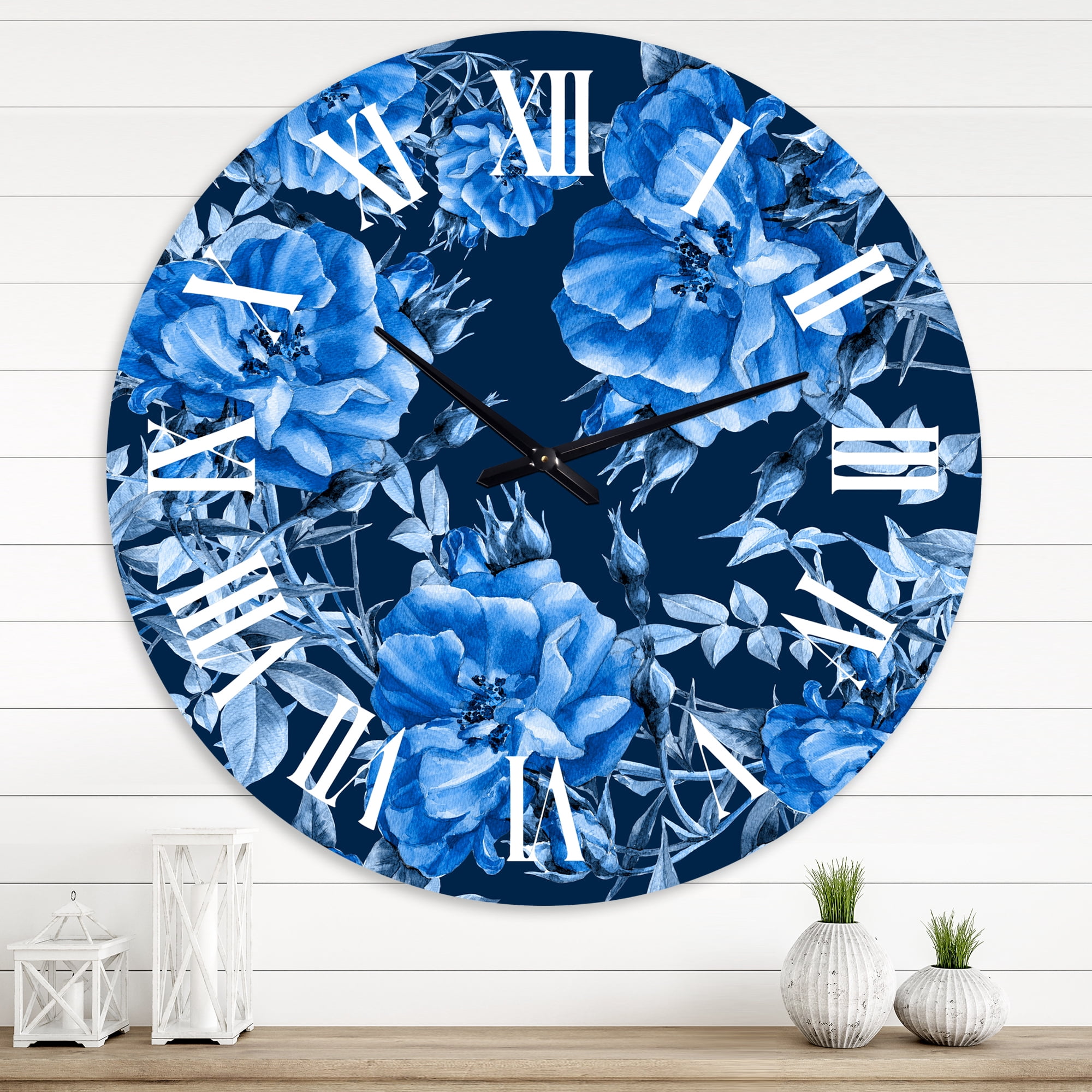 Designart 1 in Modern,Contemporary Wall Clock