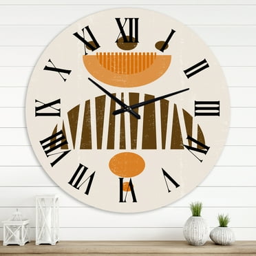 Designart 1 in Modern,Contemporary Wall Clock