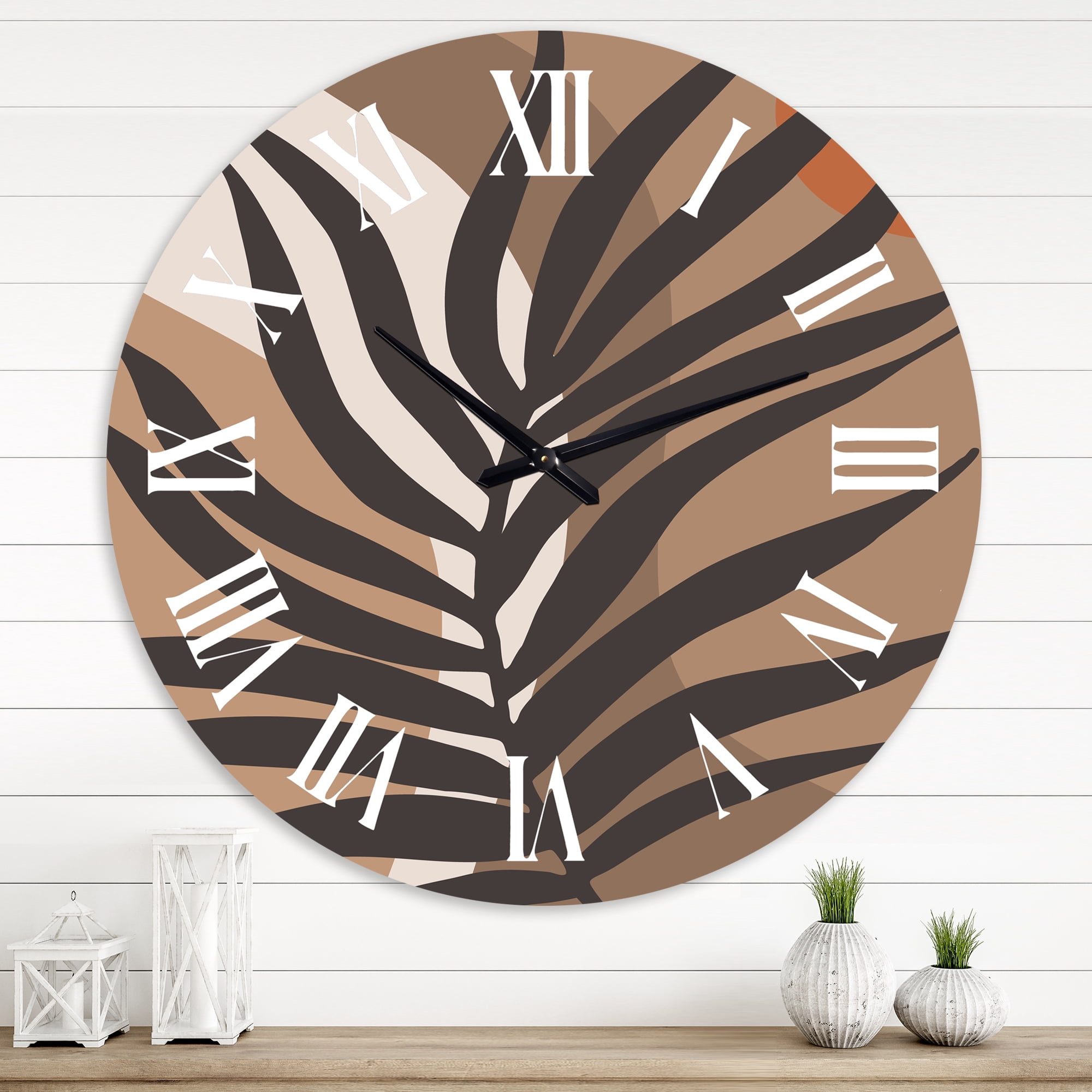 Designart 1 in Modern,Contemporary Wall Clock