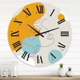 thumbnail image 1 of Designart 1 in Modern,Contemporary Wall Clock, 1 of 5