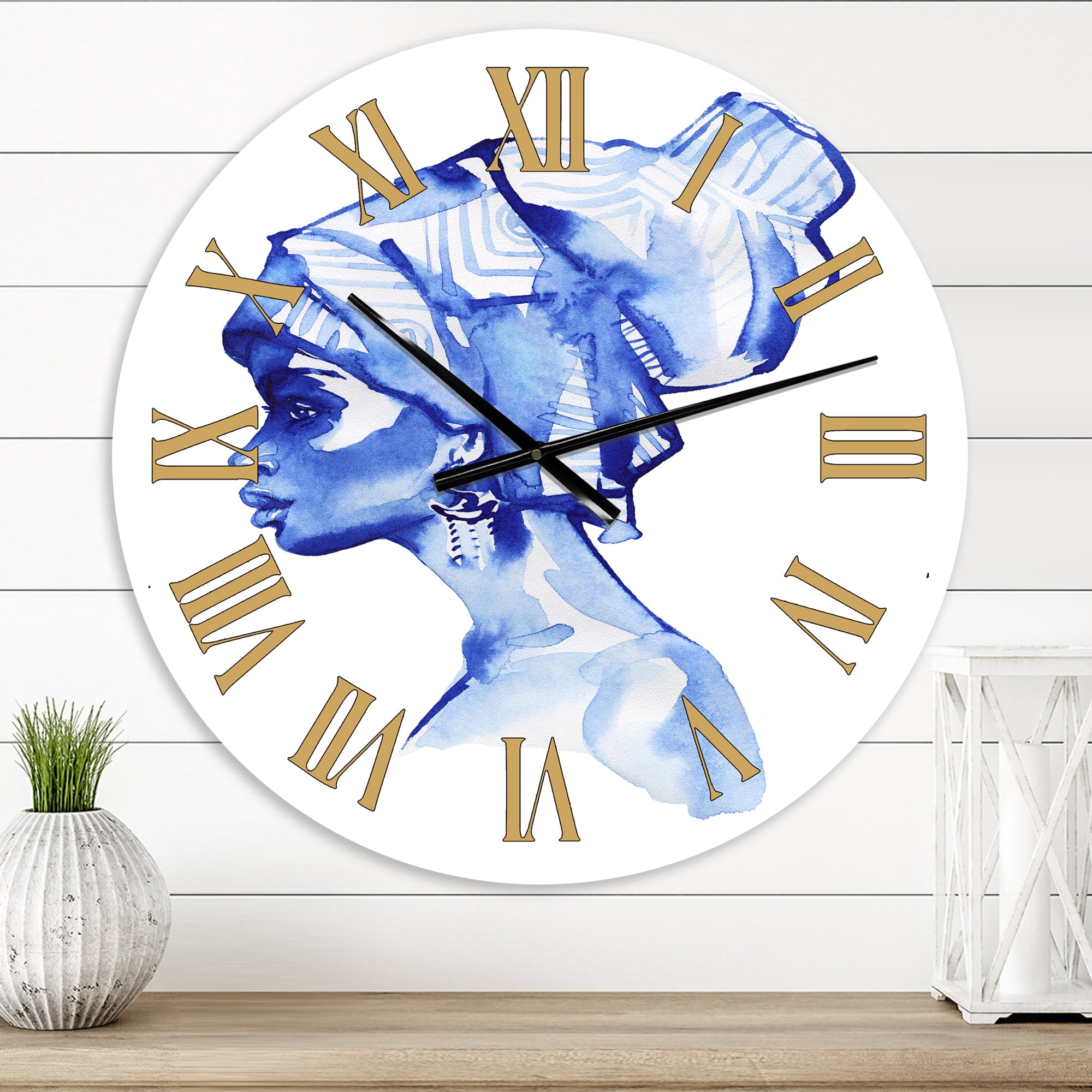 Designart 1 in Modern/Contemporary Wall Clock