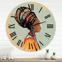 Designart 1 in Modern,Contemporary Wall Clock