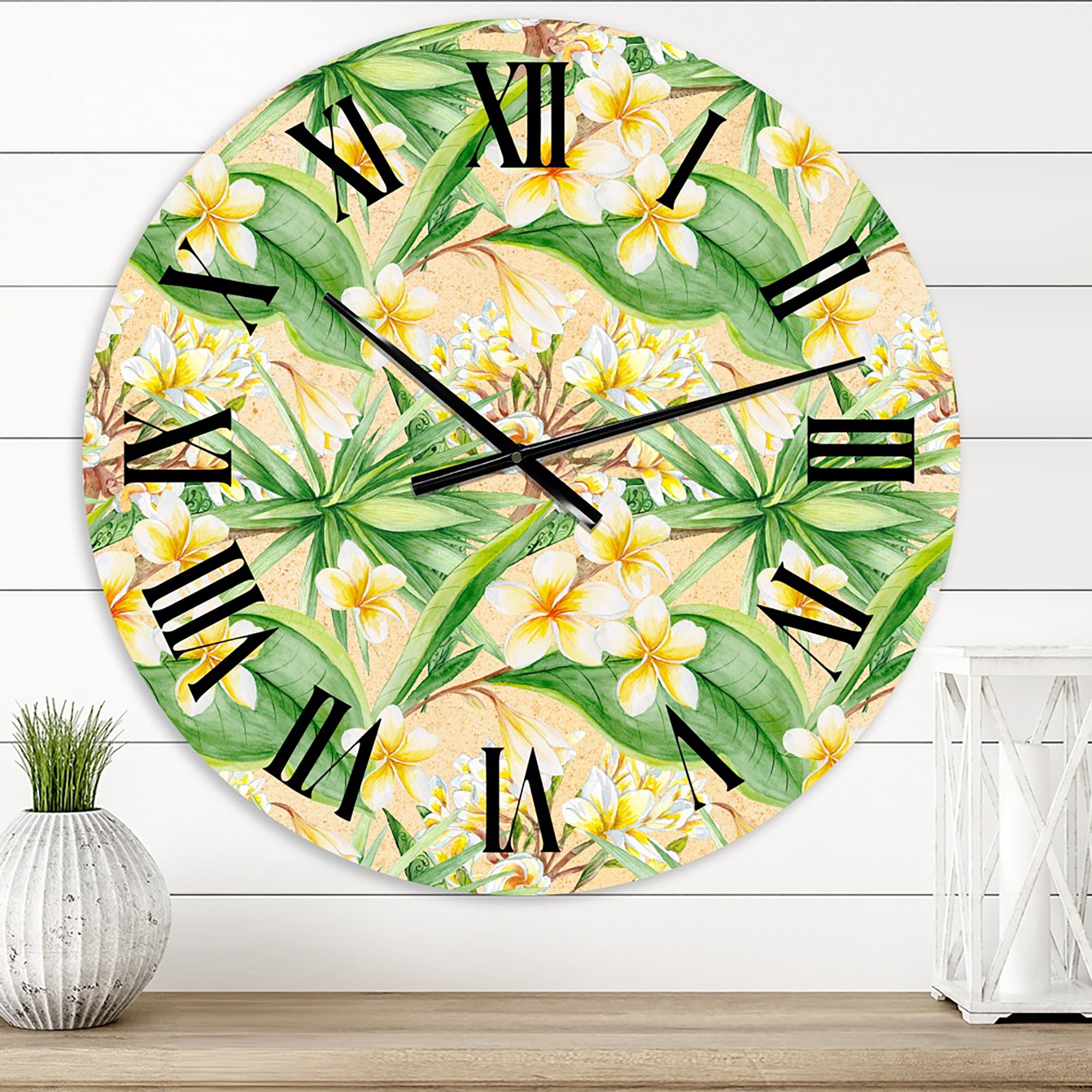 Designart 1 in Modern,Contemporary Wall Clock