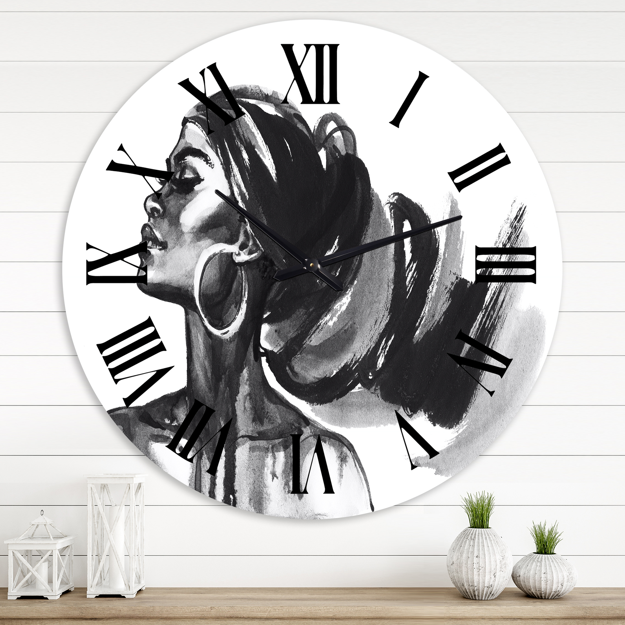 Designart 1 in Modern/Contemporary Wall Clock