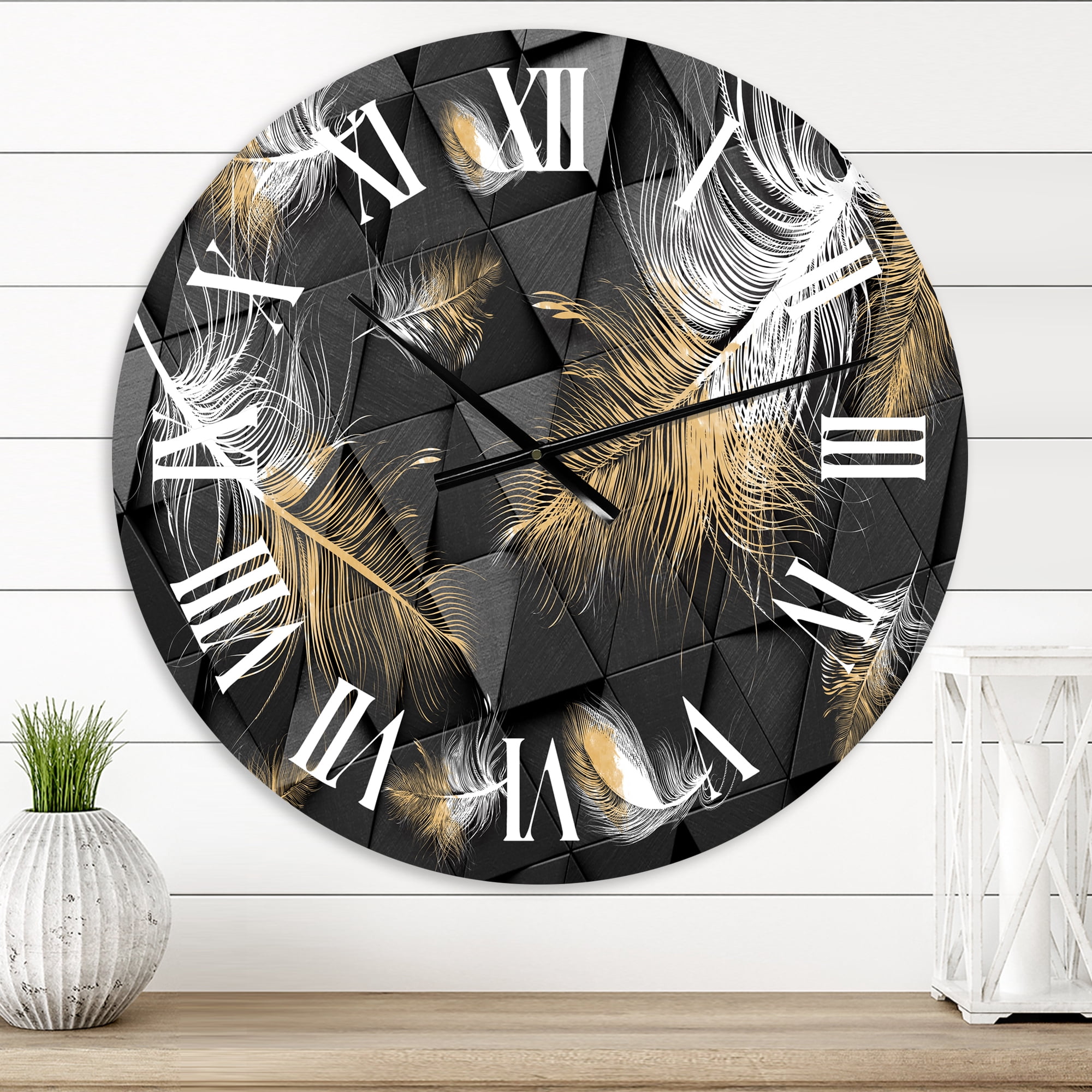 Designart 1 in Modern/Contemporary Wall Clock