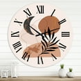 thumbnail image 1 of Designart 1 in Modern,Contemporary Wall Clock, 1 of 5