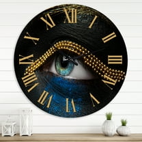 Designart 1 in Modern,Contemporary Wall Clock