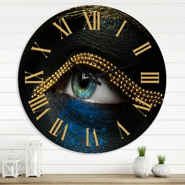 Designart 1 in Modern,Contemporary Wall Clock