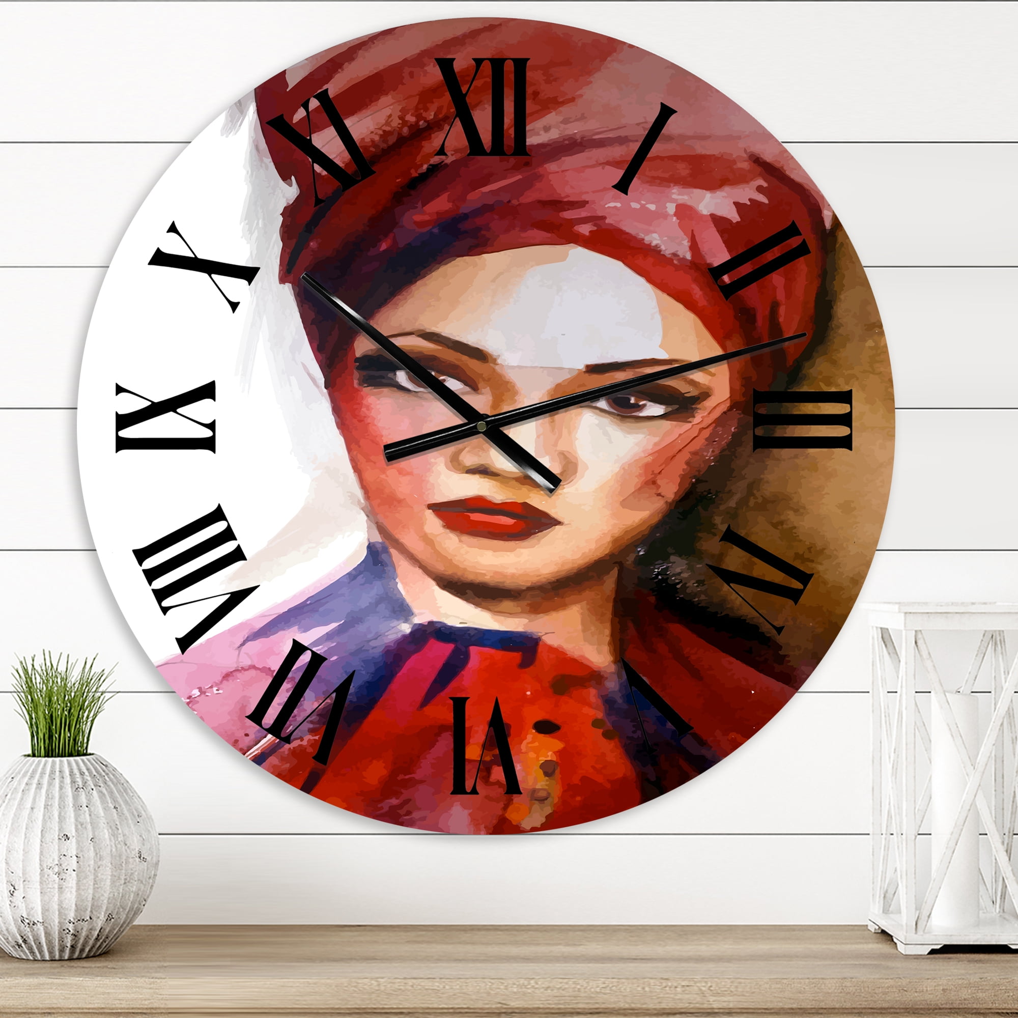 Designart 1 in Modern/Contemporary Wall Clock