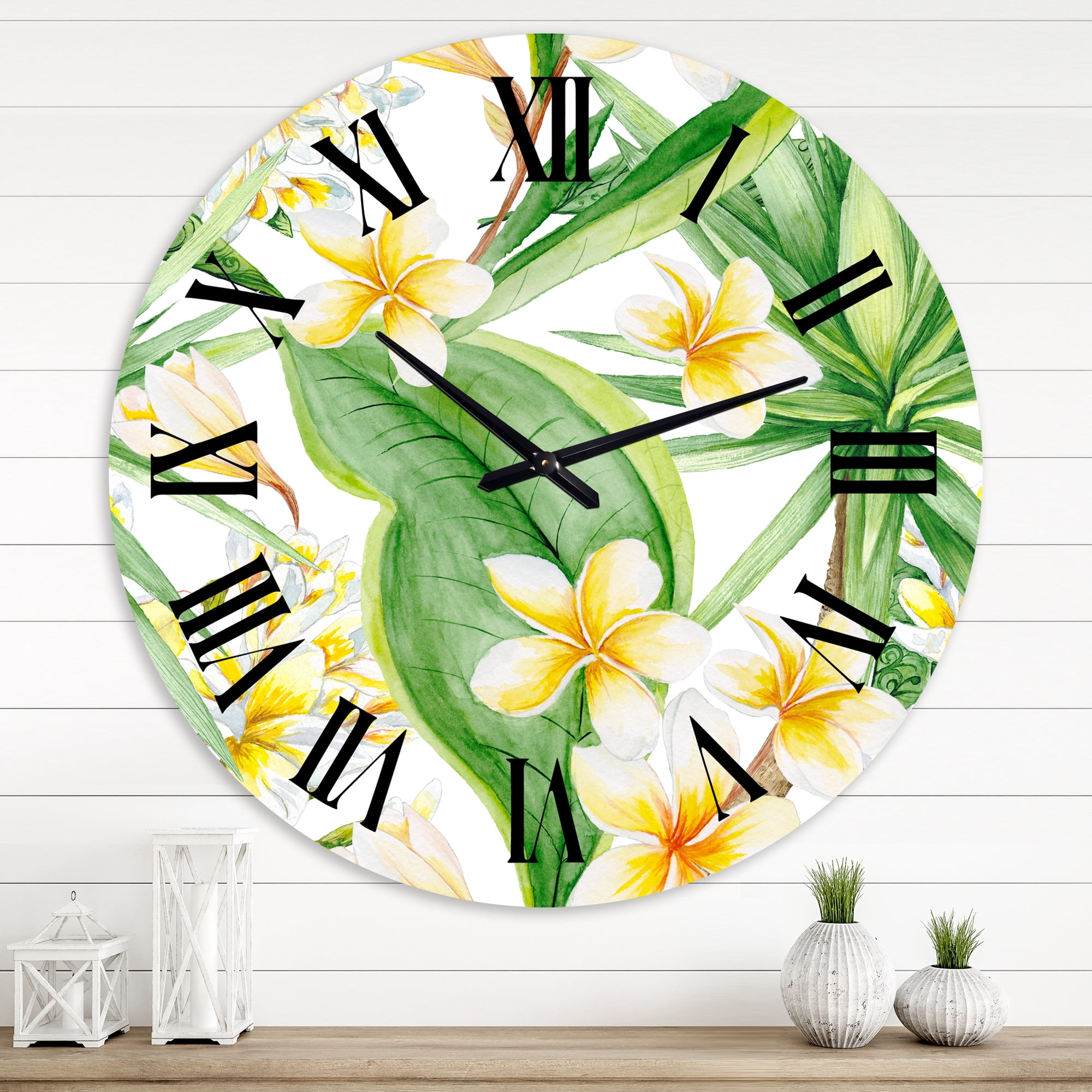 Designart 1 in Modern,Contemporary Wall Clock