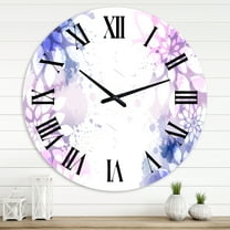 Designart 1 in Modern,Contemporary Wall Clock