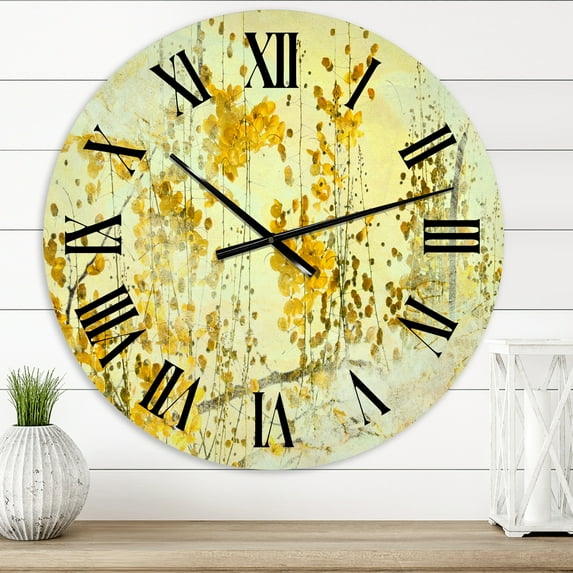 Designart 1 in Modern,Contemporary Wall Clock