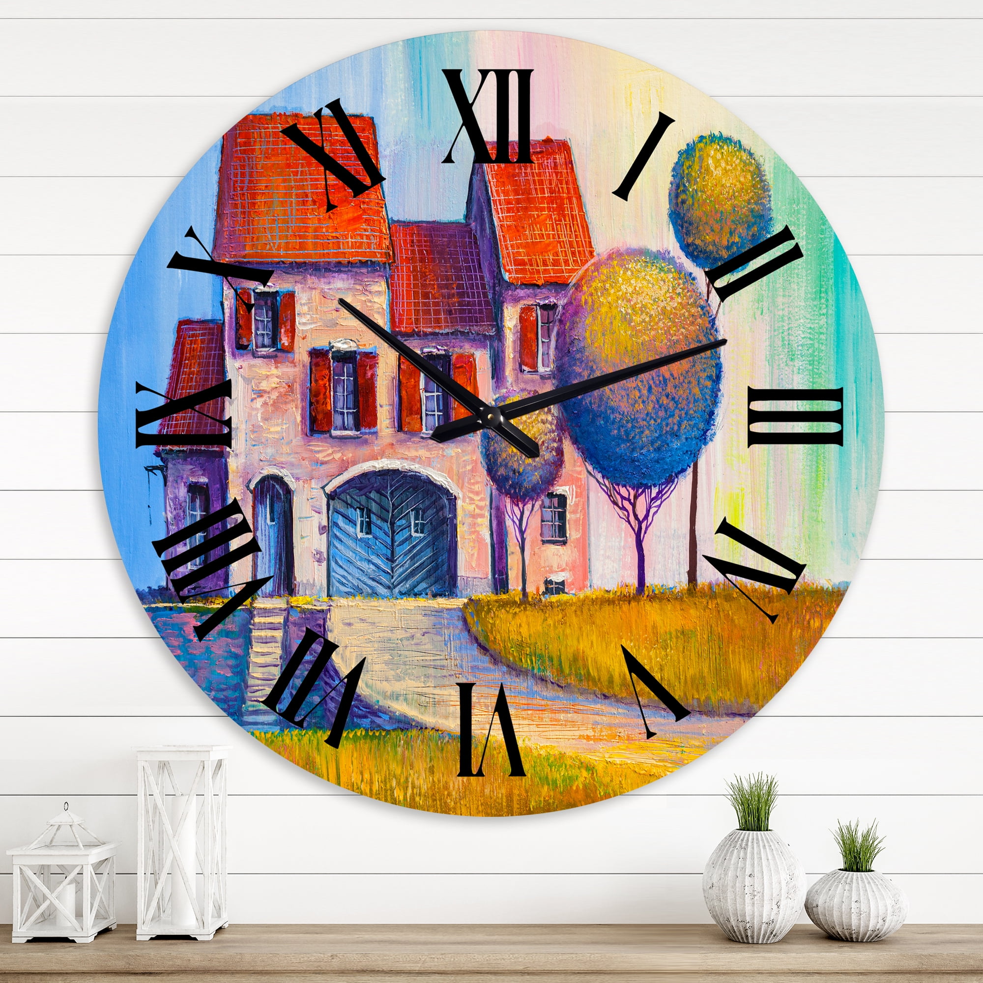 Designart 1 in Modern/Contemporary Wall Clock