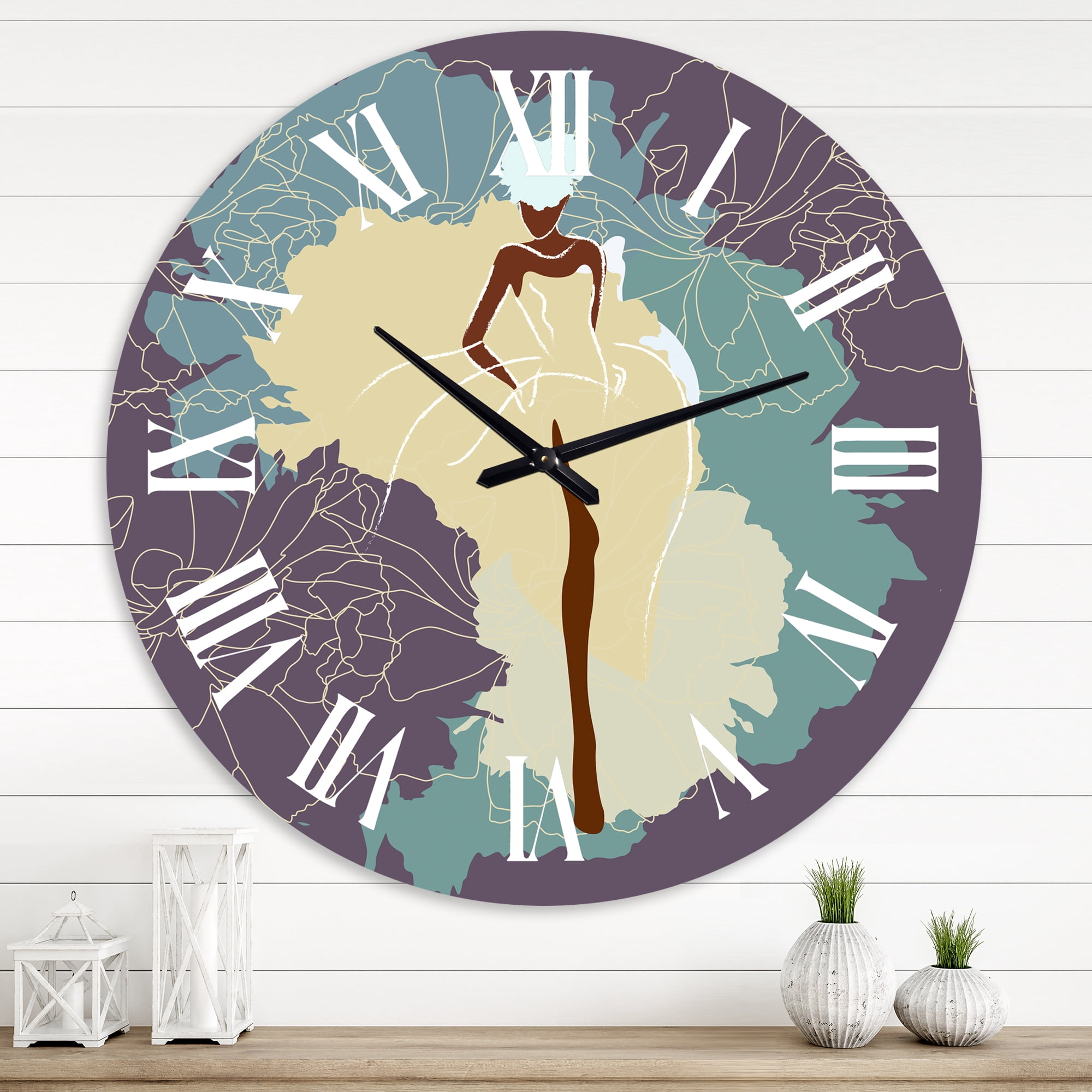 Designart 1 in Modern/Contemporary Wall Clock