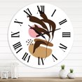 thumbnail image 1 of Designart 1 in Modern,Contemporary Wall Clock, 1 of 5