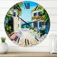 thumbnail image 1 of Designart 1 in Quartz Coastal Wall Clock, 1 of 5