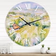 thumbnail image 1 of Designart 1 in Quartz Country Wall Clock, 1 of 5