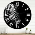 thumbnail image 1 of Designart 1 in Quartz Farmhouse Wall Clock, 1 of 5