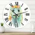 thumbnail image 1 of Designart 1 in Quartz Farmhouse Wall Clock, 1 of 5