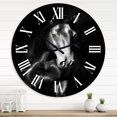 thumbnail image 1 of Designart 1 in Quartz Farmhouse Wall Clock, 1 of 5
