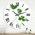 thumbnail image 1 of Designart 1 in Quartz Farmhouse Wall Clock, 1 of 5