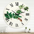 thumbnail image 1 of Designart 1 in Quartz Farmhouse Wall Clock, 1 of 5