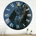 thumbnail image 1 of Designart 1 in Quartz Farmhouse Wall Clock, 1 of 5