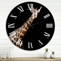Designart 1 in Quartz Farmhouse Wall Clock
