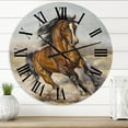 thumbnail image 1 of Designart 1 in Quartz Farmhouse Wall Clock, 1 of 5