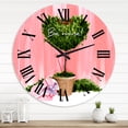 thumbnail image 1 of Designart 1 in Quartz Farmhouse Wall Clock, 1 of 5