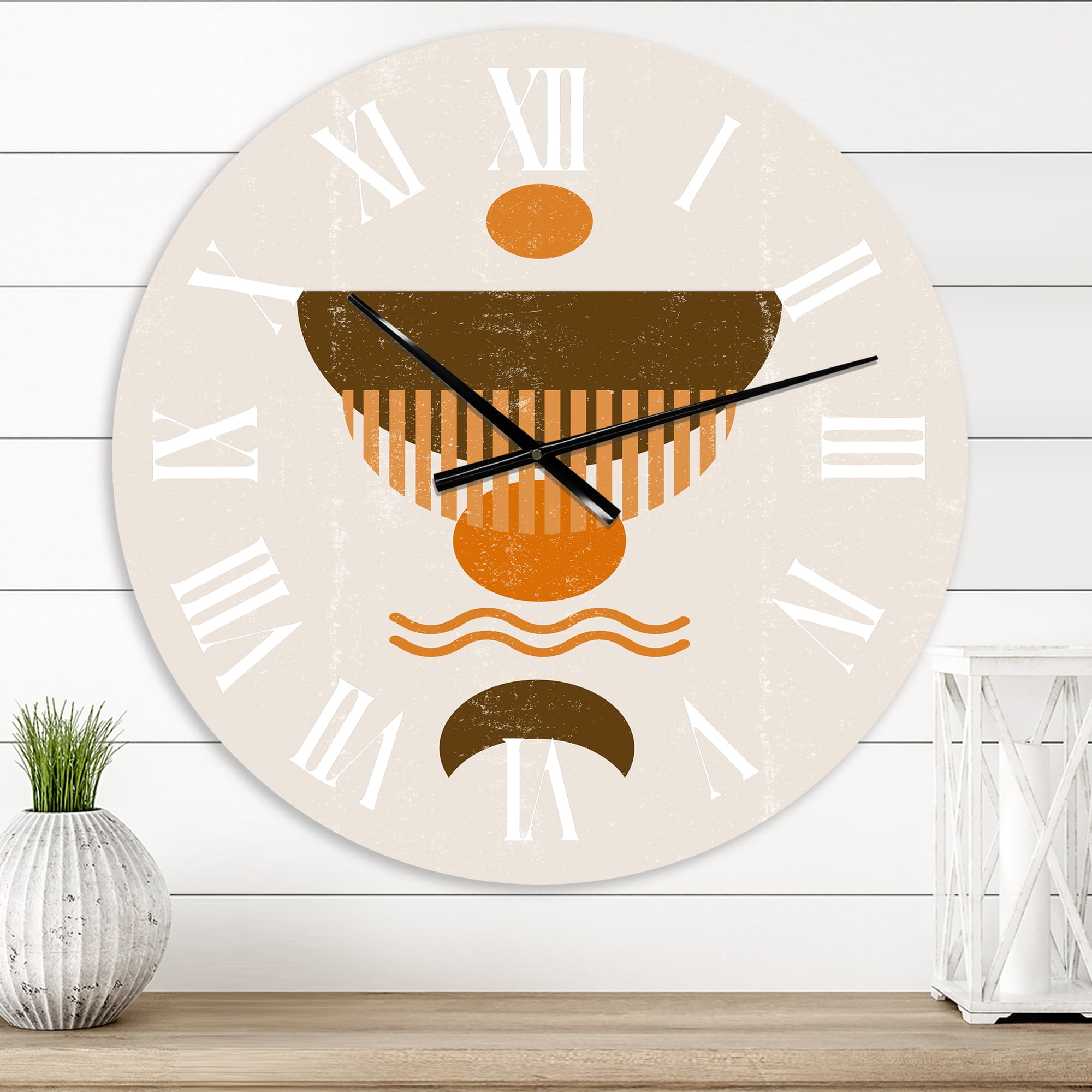 Designart 1 in Quartz Modern/Contemporary Wall Clock