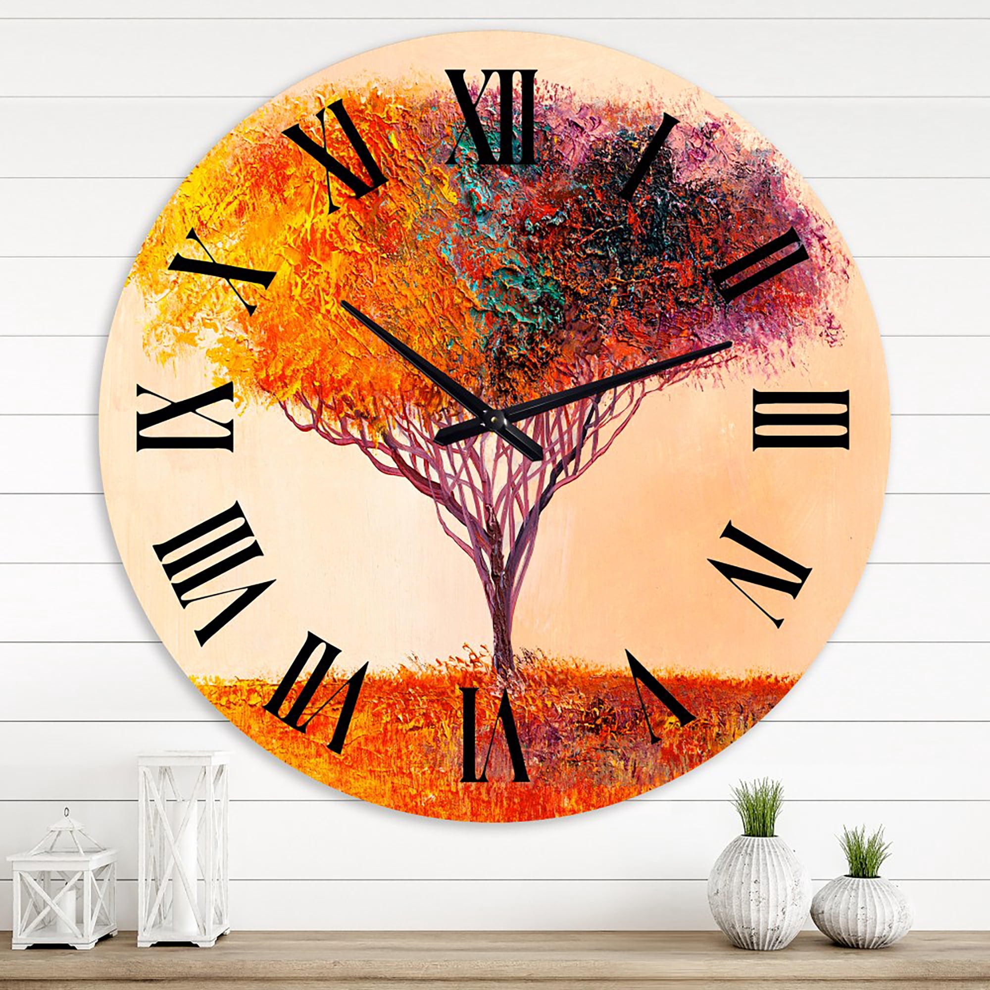 Designart 1 in Quartz Modern/Contemporary Wall Clock