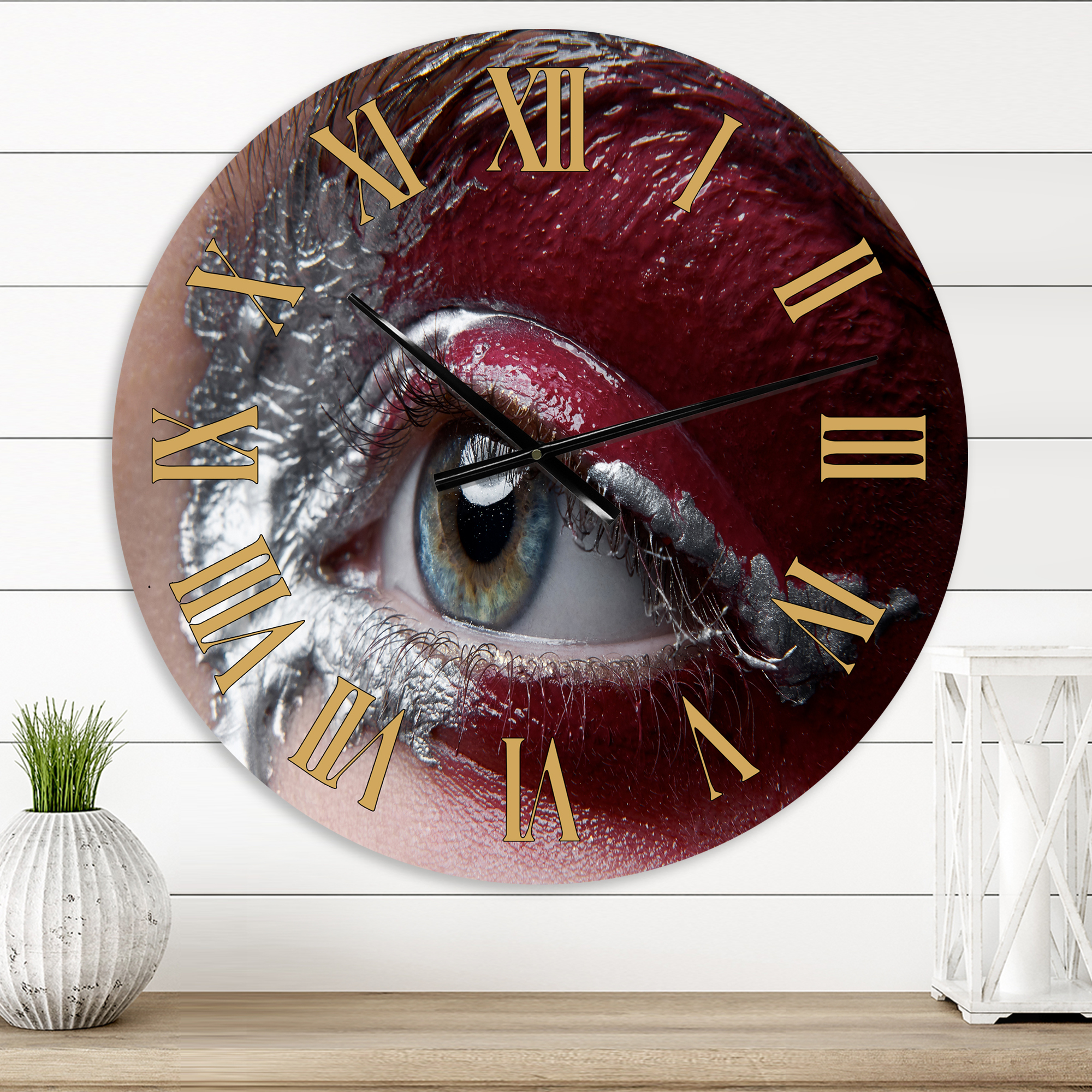 Designart 1 in Quartz Modern/Contemporary Wall Clock
