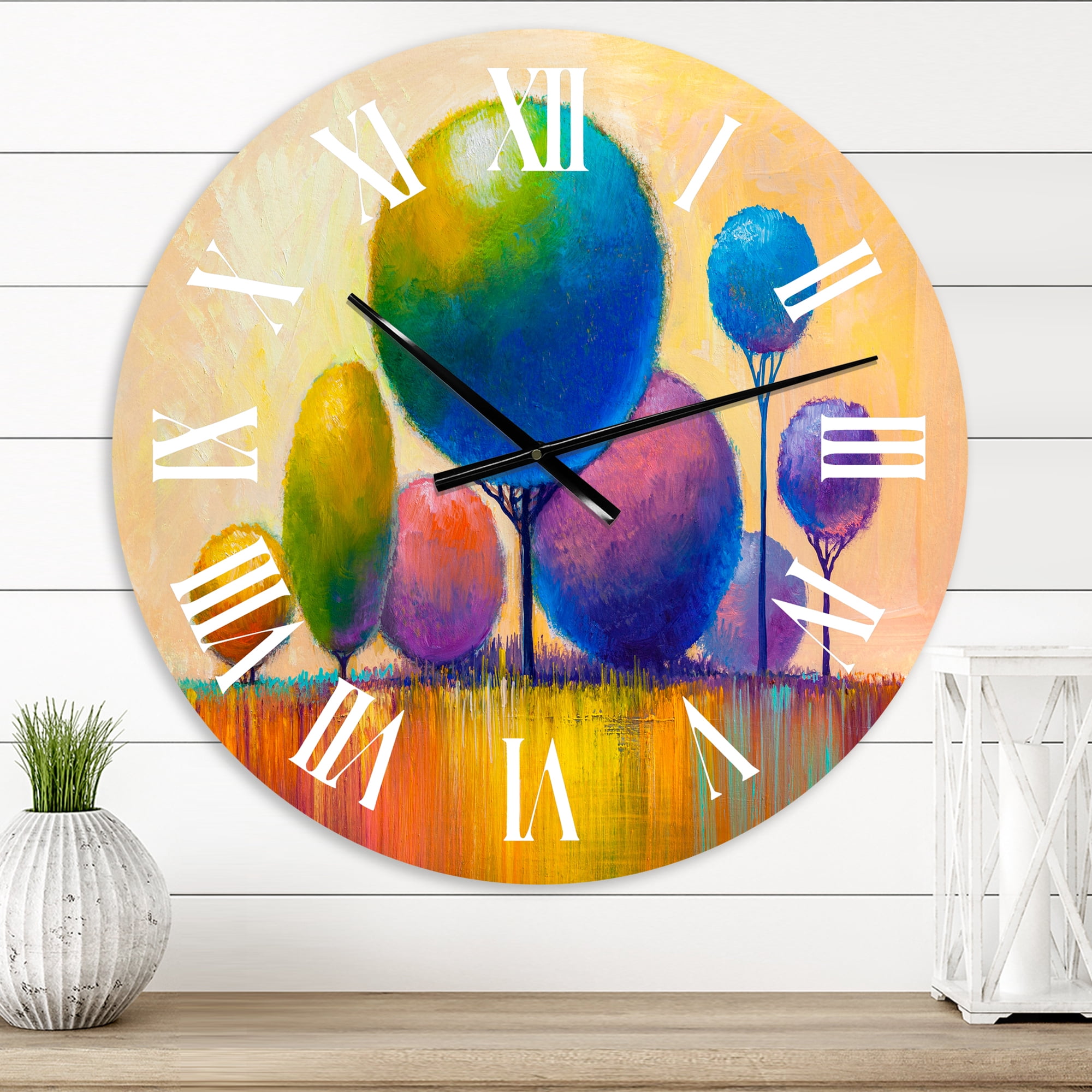 Designart 1 in Quartz Modern/Contemporary Wall Clock