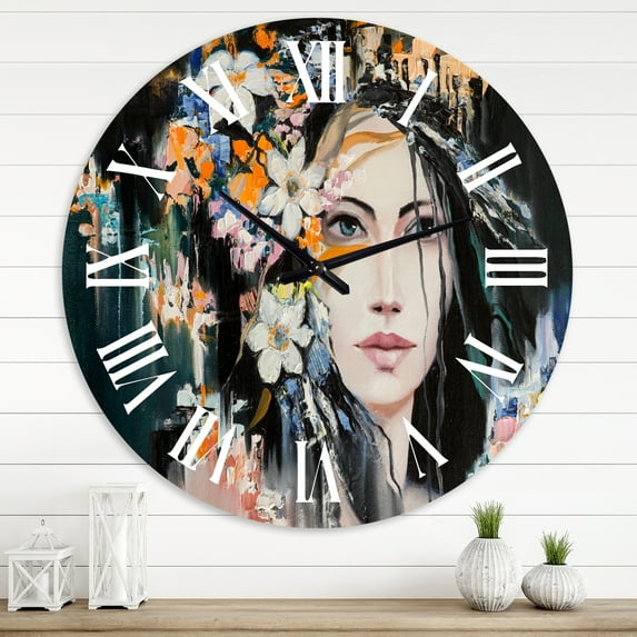 Designart 1 in Quartz Modern/Contemporary Wall Clock