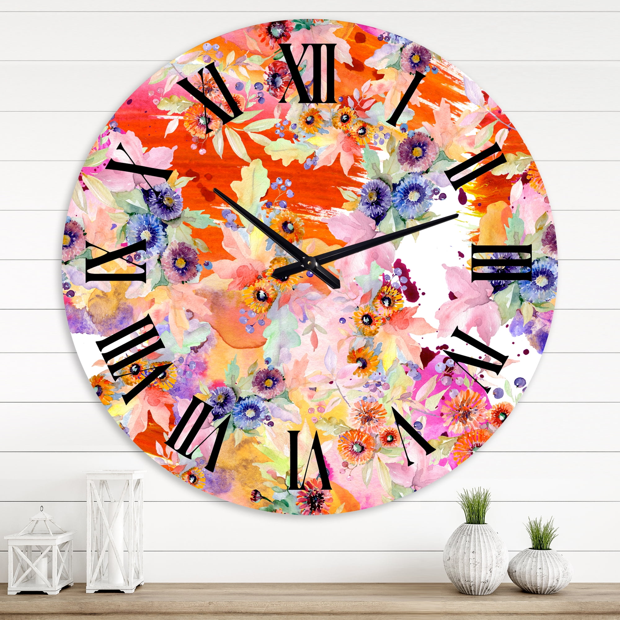 Designart 1 in Quartz Modern/Contemporary Wall Clock