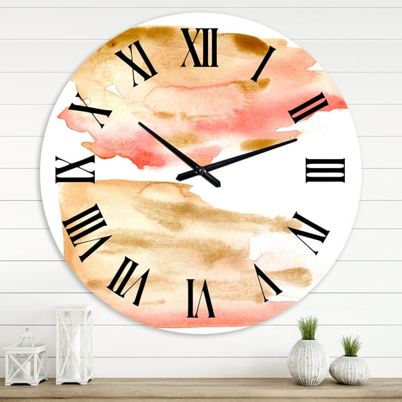 Designart 1 in Quartz Modern/Contemporary Wall Clock